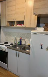 Virtuvė arba virtuvėlė apgyvendinimo įstaigoje Vikendica Six Hill