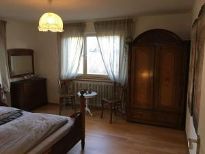 Postel nebo postele na pokoji v ubytování Bergleblick