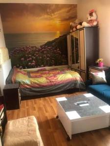 Letto o letti in una camera di dom v kobuleti