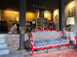Posezení v ubytování Art Garage Varese