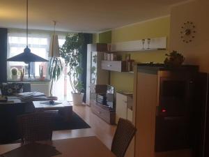 A kitchen or kitchenette at Cosy apartment in Eibenstock