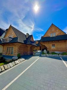 Bygningen som chaletet ligger i