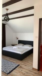 Postel nebo postele na pokoji v ubytování Casa Paunescu