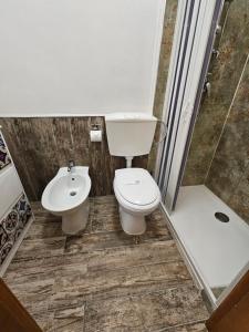 Koupelna v ubytování B&B IL Pistacchio