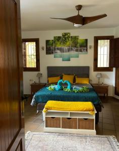 Postel nebo postele na pokoji v ubytování Apartamento Sultan, Punta Prima, Panorama Park, 2 bed & 2 beautiful swimming pools