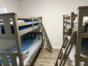 Bunk bed o mga bunk bed sa kuwarto sa Cheers Hostel