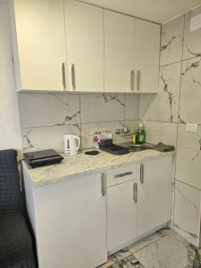 Küche/Küchenzeile in der Unterkunft MM apartman