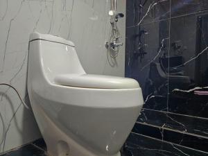 Koupelna v ubytování Cuzy bubbel luxury