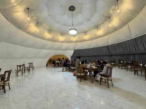 Posezení v ubytování Cuzy bubbel luxury