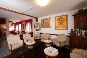 Setusvæði á Hotel Dischma - FREE BUS AND TRAIN TICKET