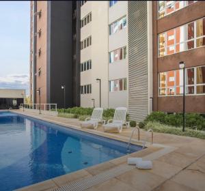 Bazén v ubytování Suíte premium - Metropolitan Square Hotel nebo v jeho okolí