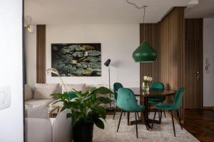 Posezení v ubytování Panorama Suite in Lugano - Pazzallo