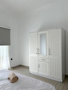 Voodi või voodid majutusasutuse VILLA seeb 2 MIN walk to the beach toas