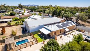 an aerial view of a building at Arapiles Club House in Natimuk