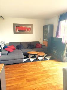 Posezení v ubytování University Messe Apartment