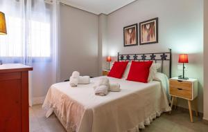 Postel nebo postele na pokoji v ubytování Apartamento Paseo Maritimo