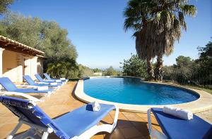 Бассейн в Country house in a peaceful rural setting for large groups или поблизости