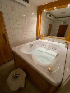 Koupelna v ubytování Star Hotels Benecko + 24 fotografií