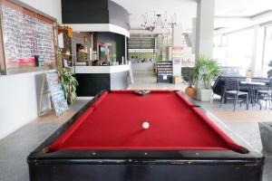 Biliár nebo kulečník v ubytování Leisure Hostel