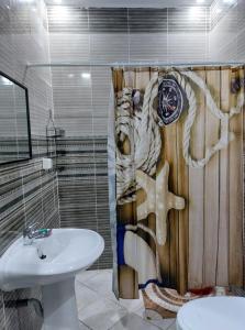 Koupelna v ubytování RESIDENCE DAR ALLOUCHE