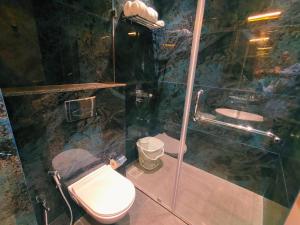 Un baño de Hotel Akshay Palace Ahmednagar