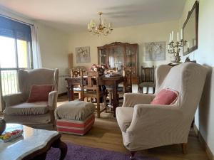 Posezení v ubytování Casa Justo