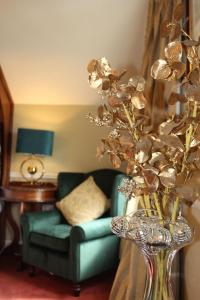 Zona de estar de Aran View Country House and Lodge
