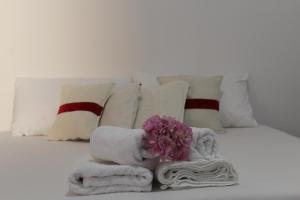 Ένα ή περισσότερα κρεβάτια σε δωμάτιο στο Studio center of city