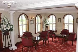 Zona de estar de Aran View Country House and Lodge