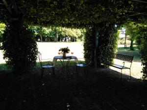 Ogród w obiekcie Locanda Rosati