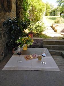 Ogród w obiekcie Locanda Rosati