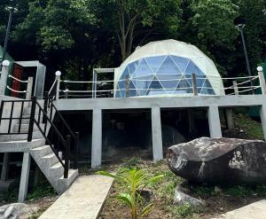 Zahrada ubytování Dumba Bay Tioman