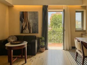 Posezení v ubytování Vranas Ambiance Hotel