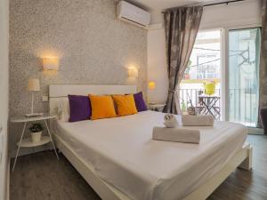 Posteľ alebo postele v izbe v ubytovaní Pura Vida Apartment by Hello Homes Sitges