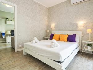 Posteľ alebo postele v izbe v ubytovaní Pura Vida Apartment by Hello Homes Sitges