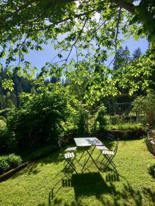 Zahrada ubytování Relais de la Baume