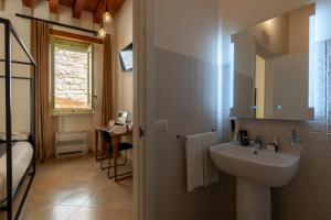 Koupelna v ubytování B&B Palazzo Vittoria