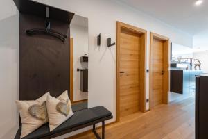 Köök või kööginurk majutusasutuses Apartment Seeglück am Walchsee - sehr stylisch, zentral und neuerbaut