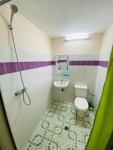 Koupelna v ubytování Bas de villa Vacances Océan