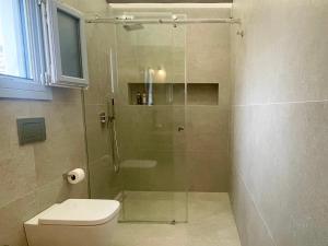 Koupelna v ubytování SOHOROS suites