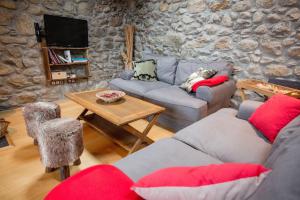 Predel za sedenje v nastanitvi R de rural - Borda del Mollà