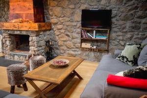 Predel za sedenje v nastanitvi R de rural - Borda del Mollà