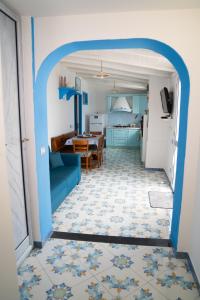 Ένα ή περισσότερα κρεβάτια σε δωμάτιο στο Casa Serena