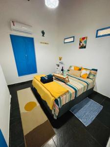 Katil atau katil-katil dalam bilik di Quarto Quintal da Prainha