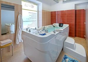 Koupelna v ubytování Spa Hotel Goethe