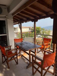 Balkón nebo terasa v ubytování Levanta Apartment