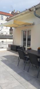 Balkon lub taras w obiekcie Apartament Port
