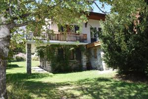 Ogród w obiekcie Chalet L Olan 15p Emplacement exceptionnel grand terrain
