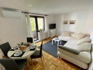Posezení v ubytování Apartma Tinkara