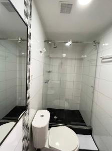 Koupelna v ubytování Hotel Botaniko